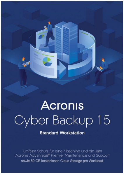 Acronis Backup 15 Workstation, Box