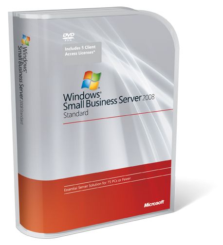 Microsoft Windows Small Business Server 2008 Standard incl.5 CAL