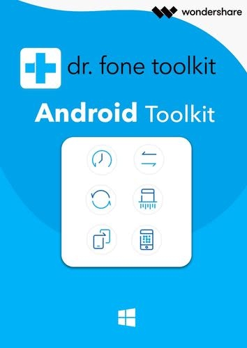 Wondershare Dr. Fone Toolkit für Android (1 Jahr/5 Geräte)